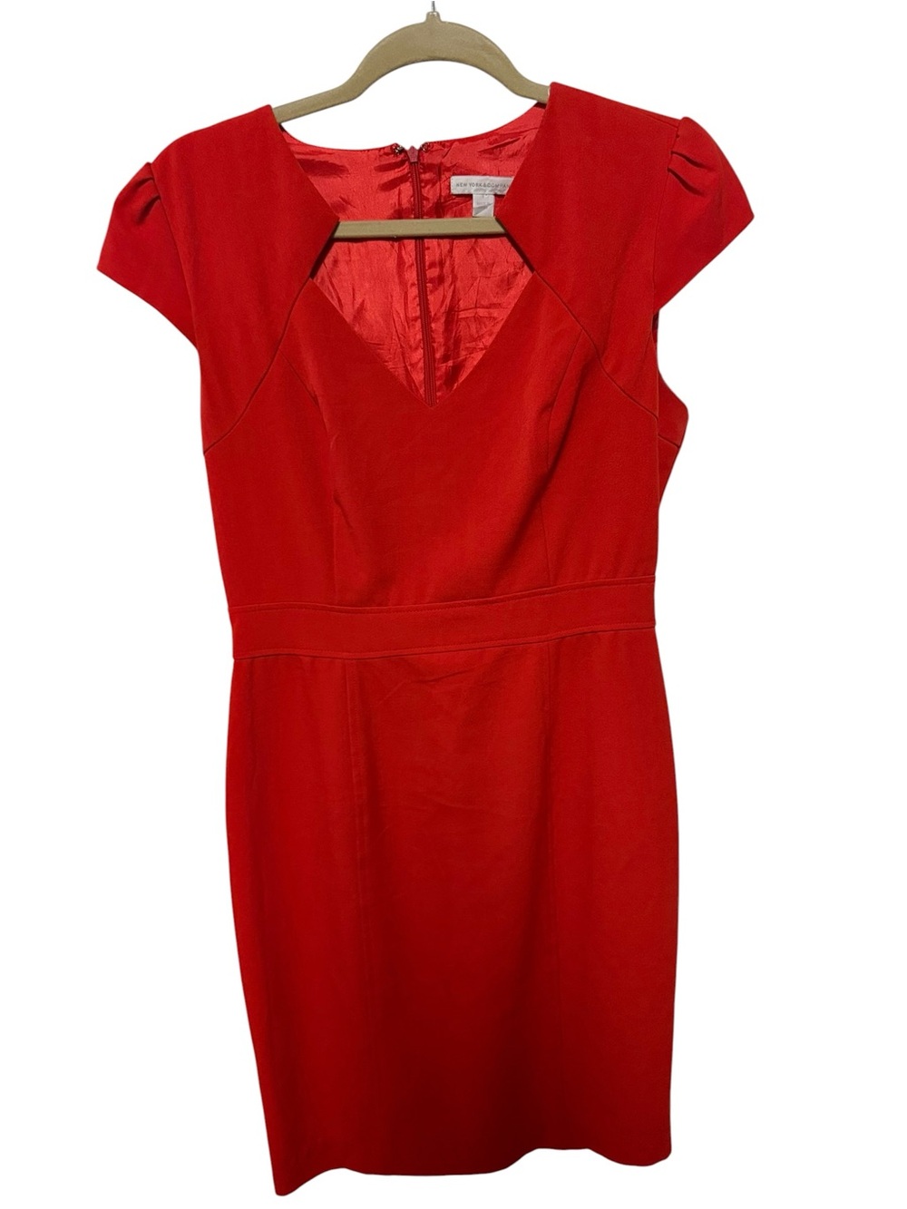 New York & Company Red Dress